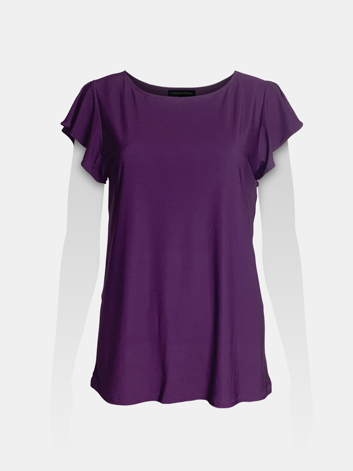 flutter-sleeve-round-neck-blouse